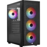 PC-Gehäuse Aerocool Designer RGB Midi Tower mit 345 mm GPU Unterstützung