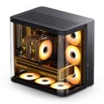 Jonsbo TK-2 2.0 Schwarzer PC-Tower, Stahl/gehärtetes Glas, ATX/ITX/Mini-ATX, 16,5 cm Jonsbo TK-2 2.0 Schwarzer PC-Tower, Stahl/gehärtetes Glas, ATX/ITX/Mini-ATX, 16,5 cm