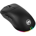 Ratón GAMIAC PA50 USB Tipo C 12400 DPI RGB Negro 6 Botones Gaming