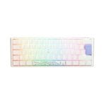 Teclado Ducky One 3 Classic Mini 60% RGB Hot-Swap MX-Clear White US ANSI Teclado Ducky One 3 Classic Mini 60% RGB Hot-Swap MX-Clear White US ANSI