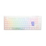 Teclado Ducky One 3 Classic TKL MX-Clear Hot-Swap RGB Blanco Español Teclado Ducky One 3 Classic TKL MX-Clear Hot-Swap RGB Blanco Español