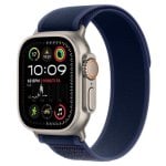 Apple Watch Ultra 2 GPS Cellular 49mm OLED Titane Bleu S/M Étanche IP6X SpO2 ECG