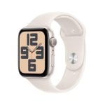 Apple Watch SE GPS NFC 44mm OLED Cassa Alluminio Oro Beige M/L Resistenza Acqua 50m