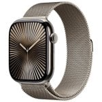 Apple Watch Series 10 GPS + Cellular 64GB Écran OLED Titane Naturel Apple Watch Series 10 GPS + Cellular 64GB Écran OLED Titane Naturel