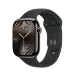 Montre Apple Watch Series 10 GPS + Cellular 46 mm Titanio pizarra 64 Go Bluetooth 5.3