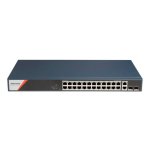 Switch Hikvision DS-3E1528HP-SI-24P2T2F 28 porte Gigabit 370W PoE+ 90W SFP