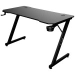 Mesa Gaming The G-Lab 120cm Metal Estável Preto com Passa Cabos