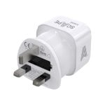 Scape Travel 850 Universal-Steckeradapter für Europa nach Großbritannien, Typ G, 13-A-Sicherung, 2990 W
