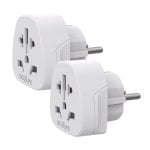 Scape Travel 830 Schuko Typ F Kompakter Universal-Reiseadapter 250 V 10 A 2300 W
