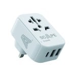 Adaptador de viaje universal NO NAME 830C compacto USB-A USB-C multi-enchufes UK Adaptador de viaje universal NO NAME 830C compacto USB-A USB-C multi-enchufes UK