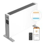 Convettore Elettrico Ksix Blaze 2000W Wifi Touch App Tuya LED Bianco