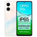 OPPO A5x 4GB/128GB/6.67" Branco OPPO A5x 4GB/128GB/6.67" Branco