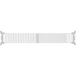 Samsung Weißes geflochtenes Fadenarmband (S/M) für Watch8/Watch8 Classic