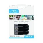 PNY Attaché 4 USB 2.0 Clé USB 32 Go, USB Type A, Tapa, Noir PNY Attaché 4 USB 2.0 Clé USB 32 Go, USB Type A, Tapa, Noir