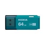 Kioxia LU301L064GG4 Clé USB 64 Go type A 3.2 Gen 1 Couverture Bleue Kioxia LU301L064GG4 Clé USB 64 Go type A 3.2 Gen 1 Couverture Bleue
