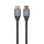 HDMI-Kabel Gembird CCBP-HDMI-2M 2m 4K UHD 18 Gbit/s Gold ARC 3D Schwarz