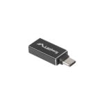 Adattatore Lanberg AD-UC-UA-02 USB 3.0 Type C a Type A Nero Adattatore Lanberg AD-UC-UA-02 USB 3.0 Type C a Type A Nero