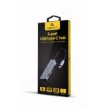 Hub Gembird 3 puertos USB 3.1 5Gbps modelo UHB-CM-CRU3P1U2P2-01 lector SD/MicroSD Tipo-C