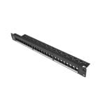 Painel Montagem em Rack Lanberg PPKS-1024-B RJ-45 ABS Preto 1U 482,6mm Painel Montagem em Rack Lanberg PPKS-1024-B RJ-45 ABS Preto 1U 482,6mm