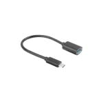 USB Adapter Lanberg AD-UC-UA-04 0,15 m USB A USB C USB 3.2 Gen 1 5 Gbit/s Schwarz USB Adapter Lanberg AD-UC-UA-04 0,15 m USB A USB C USB 3.2 Gen 1 5 Gbit/s Schwarz