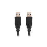 Cable USB Lanberg CA-USBA-30CU-0018-BK 1,8m USB 3.2 Gen 1, 5Gbit/s Negro