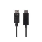 Cable DisplayPort Lanberg CA-DPHD-11CC-0010-BK 1m Negro HDMI Alta Definición