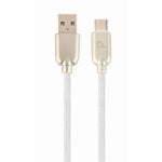 Cabos USB Cablexpert CC-USB2R-AMCM-2M-W USB A para USB C 2 m Branco