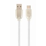 Cavo USB Cablexpert CC-USB2R-AMCM-2M-W 2 m USB A USB C USB 2.0 Bianco Cavo USB Cablexpert CC-USB2R-AMCM-2M-W 2 m USB A USB C USB 2.0 Bianco