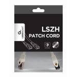Cable de red Gembird PP6A-LSZHCU-W-0.25M Cat6a S/FTP 0,25m chapado oro LSZH blanco Cable de red Gembird PP6A-LSZHCU-W-0.25M Cat6a S/FTP 0,25m chapado oro LSZH blanco
