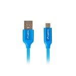Cavo Lanberg CA-USBM-20CU-0018-BL 1,8 m USB 2.0 Micro-USB A USB A Blu Cavo Lanberg CA-USBM-20CU-0018-BL 1,8 m USB 2.0 Micro-USB A USB A Blu
