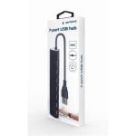 Hub Gembird 7 puertos USB 2.0 modelo UHB-U2P7-04 Extras protección sobretensión