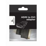 HDMI auf DVI Adapter Gembird HDMI-DVI M/F Goldkontakte Schwarz HDMI auf DVI Adapter Gembird HDMI-DVI M/F Goldkontakte Schwarz