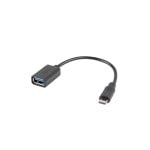Adattatore Lanberg AD-OTG-UM-01 Micro-USB A USB A 0,15 m USB 2.0 Nero Adattatore Lanberg AD-OTG-UM-01 Micro-USB A USB A 0,15 m USB 2.0 Nero