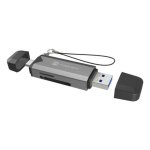 Kartenleser NATEC NCZ-2262 USB 3.1 Schwarz Grau 5000 Mbit/s