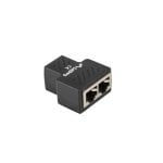 Divisor de Sinal Lanberg ADS-RJ45-2RJ45-OS Preto Fêmea 1 x RJ-45 - 2 x RJ-45