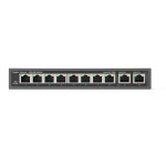 Switch Ruijie RG-ES110D-P 8 Puertos PoE+ 10/100, 2 Puertos Gigabit, Montaje en Rack