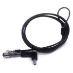Cable de seguridad Ewent EW1239 Nano Llave Acero 1,8m Revestimiento Vinilo Negro Cable de seguridad Ewent EW1239 Nano Llave Acero 1,8m Revestimiento Vinilo Negro
