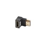 Câble HDMI Lanberg AD-HDMI-07 H-F 180° 1 pièce 0.7m