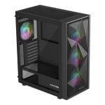 Gehäuse GENESIS Diaxid 605 ARGB Midi Tower ATX RGB Lüfter Staubschutz PC Gehause Gehäuse GENESIS Diaxid 605 ARGB Midi Tower ATX RGB Lüfter Staubschutz PC Gehause