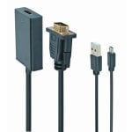 Adaptador Gembird A-VGA-HDMI-01 Conversor VGA para HDMI 1920x1080 0,15m