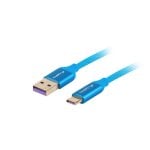 USB-Kabel Lanberg CA-USBO-21CU-0010-BL 1m USB A zu USB C USB 2.0 0,48 Gbit/s Blau USB-Kabel Lanberg CA-USBO-21CU-0010-BL 1m USB A zu USB C USB 2.0 0,48 Gbit/s Blau