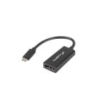 Adaptador Lanberg AD-UC-DP-01 USB C a DisplayPort 0,15m Macho-Hembra Derecho Adaptador Lanberg AD-UC-DP-01 USB C a DisplayPort 0,15m Macho-Hembra Derecho