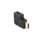 Adaptateur HDMI Lanberg AD-HDMI-05 Hembra a Macho Droit Angulaire
