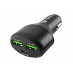 Caricatore Auto NATEC Coney 20V Nero con USB Tipo C e Protezione VeloceCaricatore Auto NATEC Coney 20V Nero con USB Tipo C e Protezione Veloce