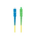 Lanberg FO-SASU-SS21-0010-YE Cabo de Fibra Óptica SC-SC 1m G.657.A1
