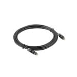 Cable de audio óptico Lanberg CA-TOSL-10CC-0010-BK 1m Toslink a Toslink Cable de audio óptico Lanberg CA-TOSL-10CC-0010-BK 1m Toslink a Toslink