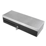 Cajón de efectivo Mustek LB-170M Acero inoxidable 460x170x100mm Automático y manual