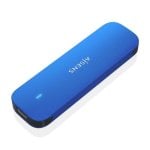 Boîtier Externe SSD M.2 AISENS ASM2-026BLU USB 3.2 Aluminium Bleu avec LED