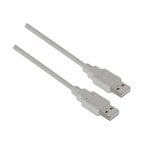 Câble USB AISENS A101-0021 1m USB A Macho - USB A Macho Beige 60Mbps Câble USB AISENS A101-0021 1m USB A Macho - USB A Macho Beige 60Mbps