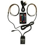 Regolo luminoso universale Gembird LED-2SU-RGB50-01 RGB USB 2x50 cm multicolore